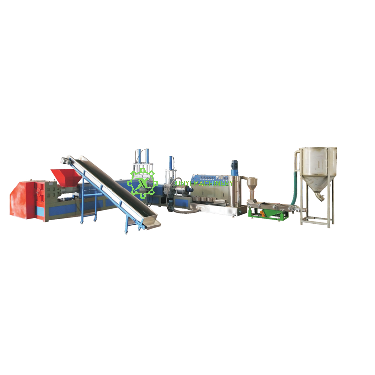 PLASTIC PELLETIZING EXTRUSION MACHINE LINE (CUTTING UNDER WATER)          XY07003